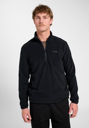 Hummel HALFZIP - Fleecetrøjer - black