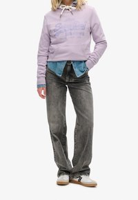 Superdry & Co Felpa con cappuccio - purple