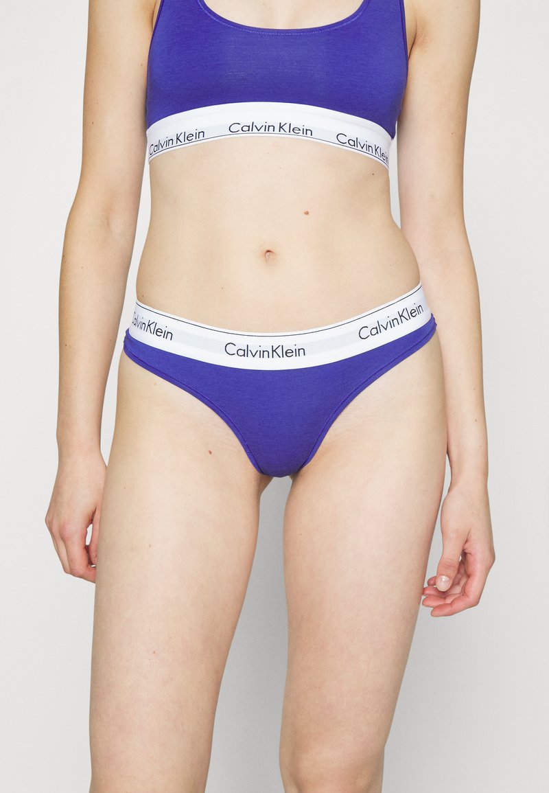 Calvin Klein Underwear THONG String spectrum blue/blauw Zalando.nl
