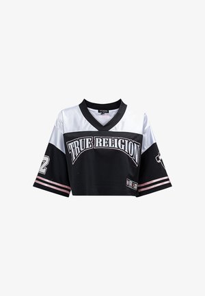 True Religion, T-shirt imprimé - black white