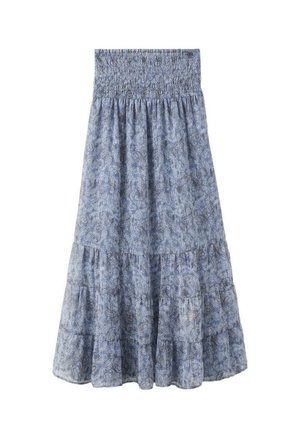 Falda acampanada - himmelblau