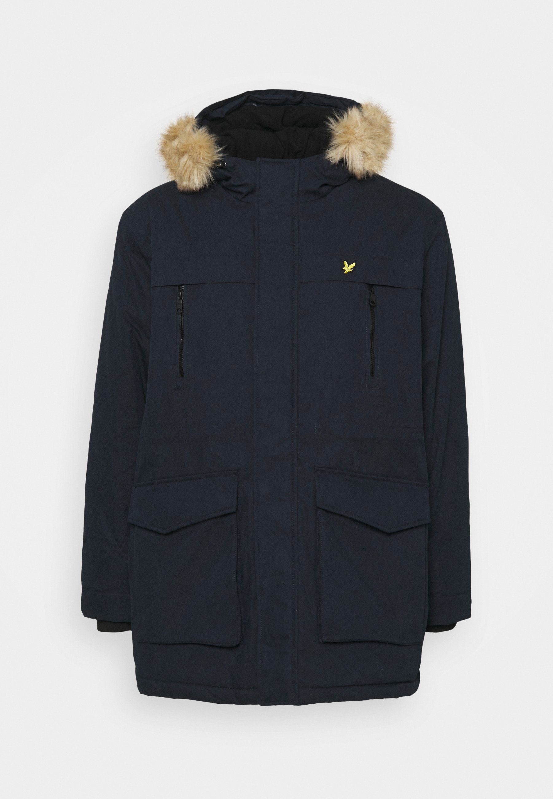 lyle and scott fur parka