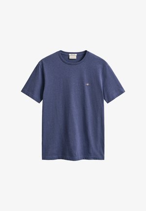 GANT, SHIELD - T-Shirt basic - mottled blue