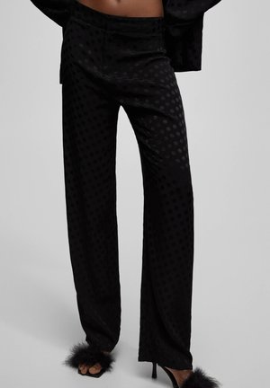 SMART - Pantaloni - mottled black