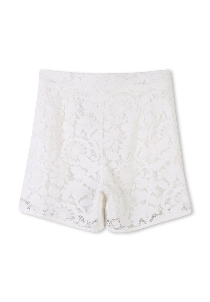 Kids Shorts Pantaloncini Pizzo Bianco Michael Kors Kids ADJUSTABLE