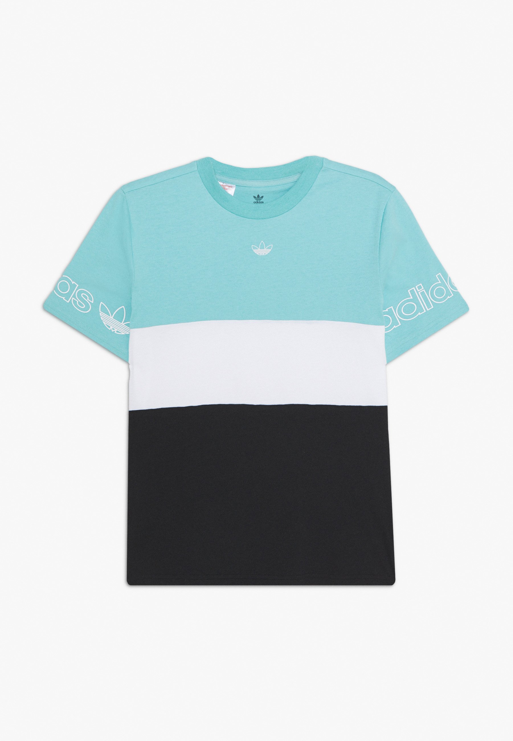 turquoise adidas top