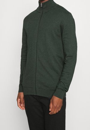 Chaqueta de punto - mottled green