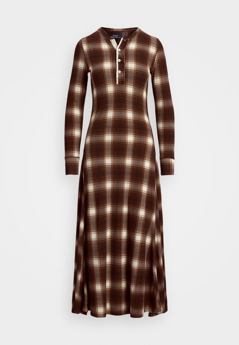 Polo Ralph Lauren Maxi-jurk bruin Polo Ralph Lauren Maxi-jurk bruin