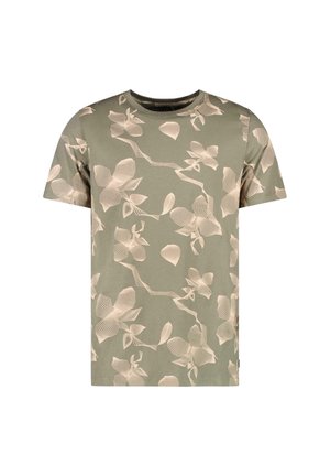 BELFAST JR - - T-shirt print - moss