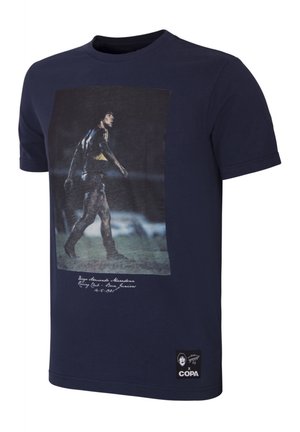 MARADONA X COPA MUDDY PITCH  - T-shirt print - navy blue