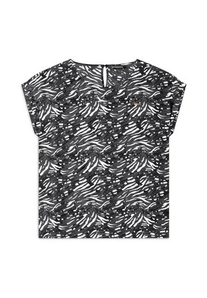 Freddy T-shirt con stampa - black zebra animalier