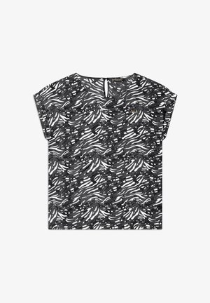 Freddy T-shirt con stampa - black zebra animalier
