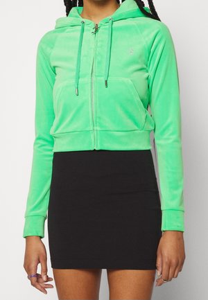 Sweat zippé - green