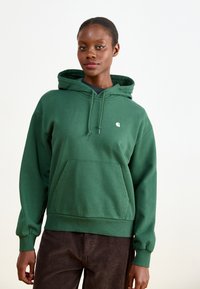 Carhartt WIP HOODED CASEY - Hoodie - sycamore tree/silver