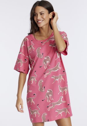 VIVANCE DREAMS BY LASCANA ANIMAL - Nightie - pink gemustert