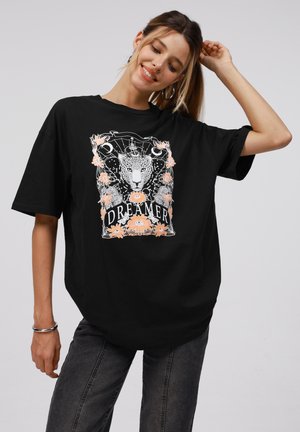 Even&Odd by Zalando T-shirt imprimé - black