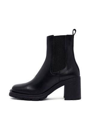 Botines con plataforma - black