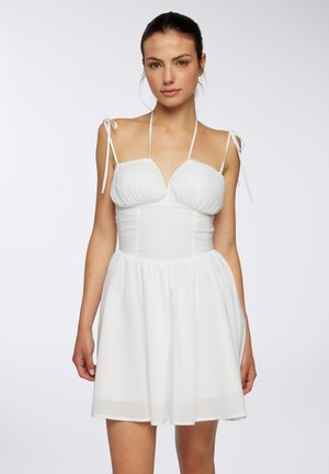 BAMBOLINA CON COPPE - Vestito casual - bianco ottico