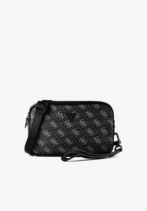 Guess, MILANO CAMERA BAG S - Cross body bag - dark black