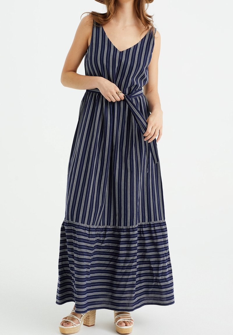 WE Fashion Maksimekko - dark blue