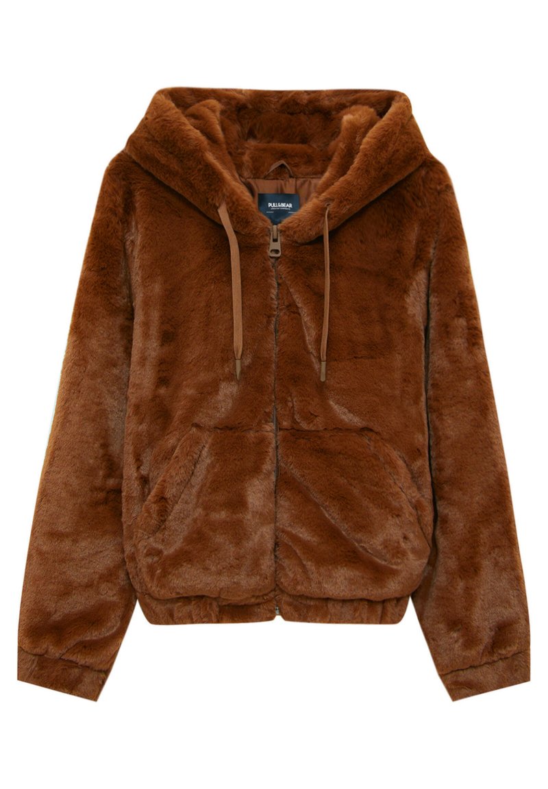 PULL&BEAR Winterjas bruin