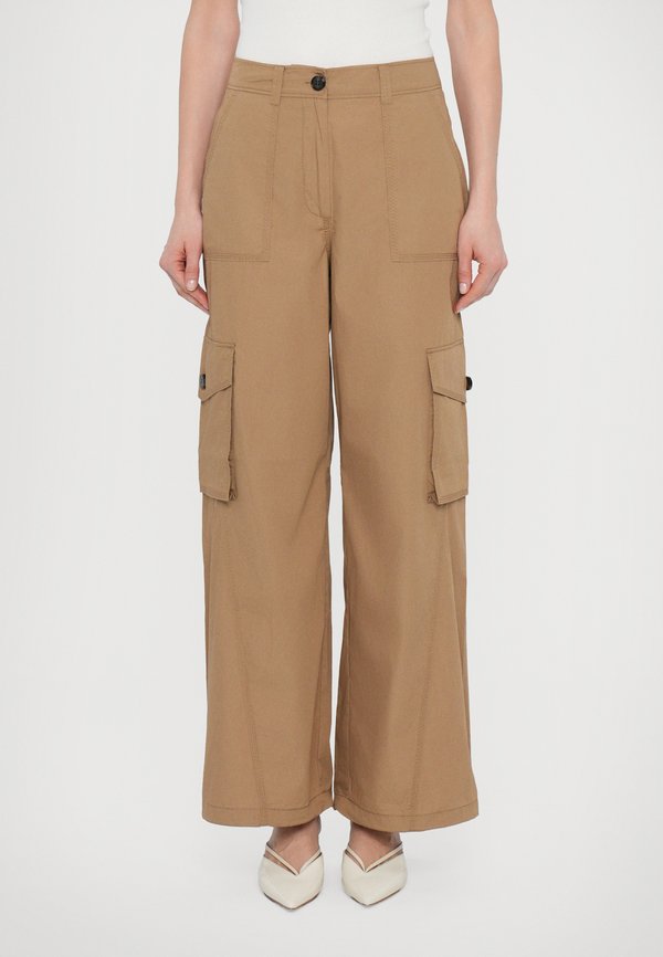FAZIONE - Cargo trousers - sand