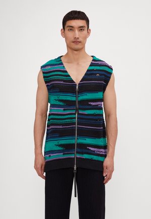 POINTELLE VEST UNISEX - Waistcoat - multi-coloured
