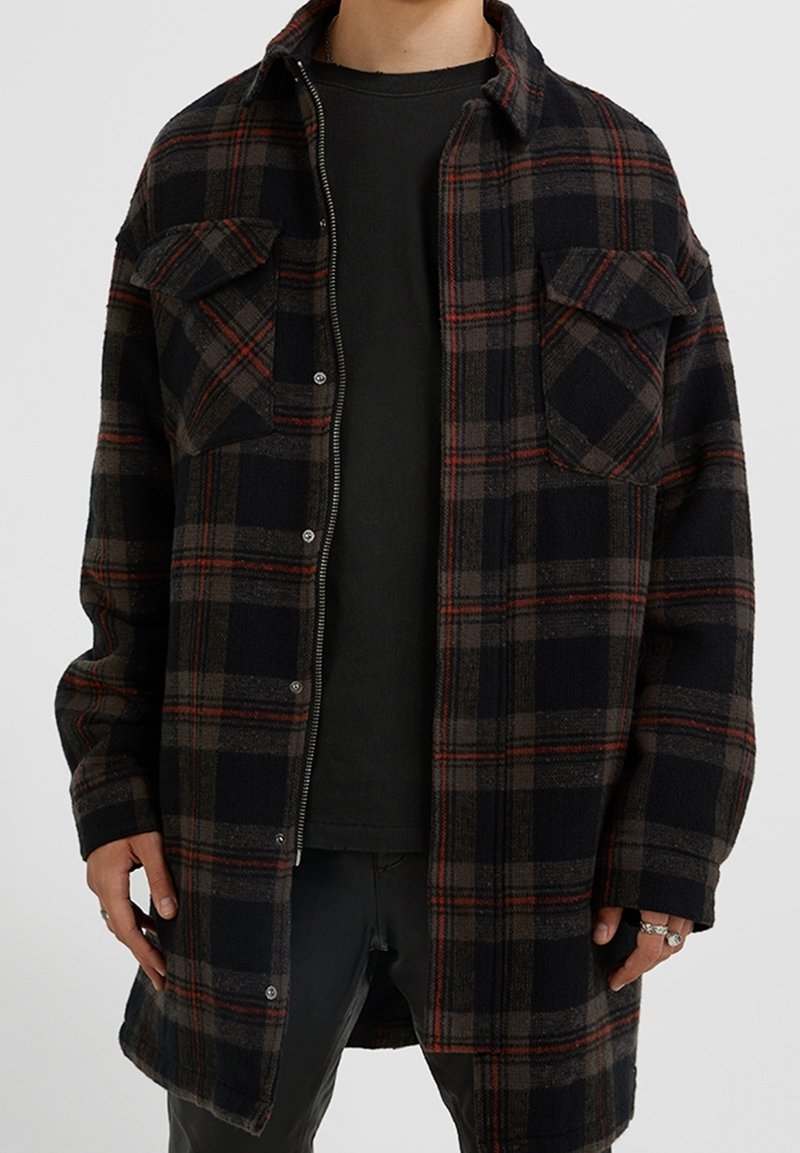 Tigha Cappotto corto - grey