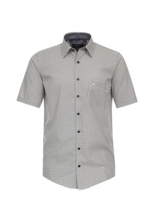 CASAMODA KURZARM PRINT CASUAL FIT - Hemd - graues dunkelblau