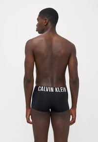 Calvin Klein Underwear LOW RISE TRUNK INTENSE POWER 3 PACK - Ozke boksarice - black/syrah/sand brown