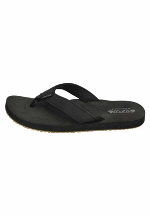 ZEHENTRENNER SIN  - Sandalias de dedo - black