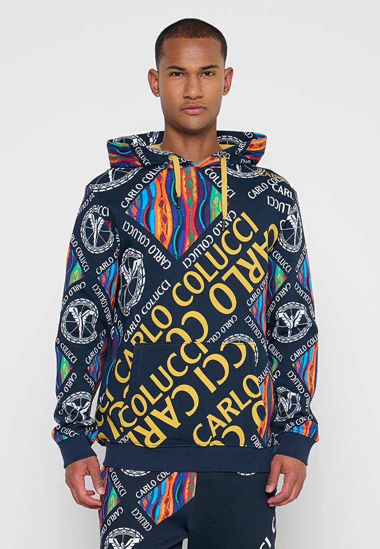 carlo colucci Hoodie lichtblauw