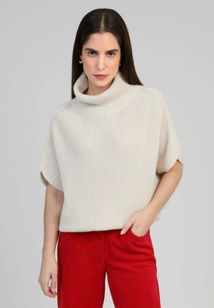 PULL LEPONY - T-shirt basique - ecru