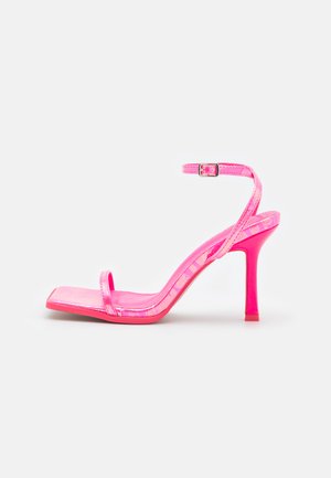 Simmi London AEROS - Sandale s visokom petom - iridescent peach