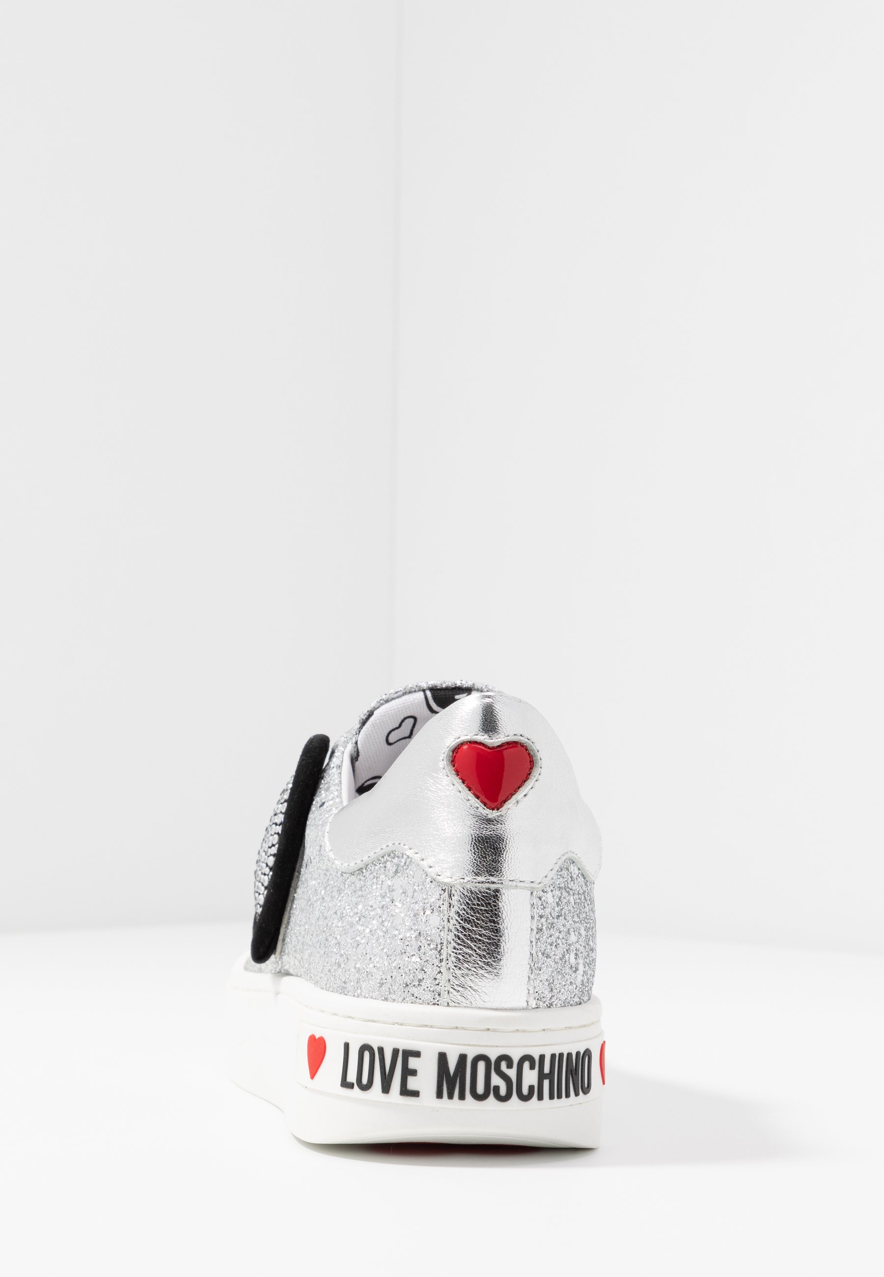 love moschino glitter trainer