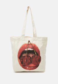 MOUTH TOTE BAG - Maisiņveida soma - off white