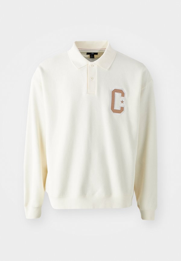 COLLARED CREW - Polo shirt - egret2
