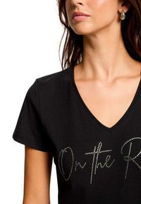 Morgan T-shirt con stampa - noir