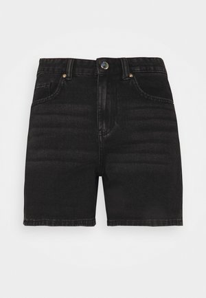 Jeansshort - black denim