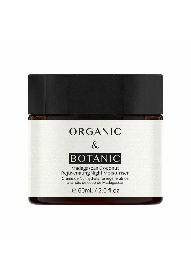 Organic & Botanic - MADAGASCAN COCONUT HYDRATING NIGHT CREAM MOISTURISER 60ML - Maseczka, Powiększ