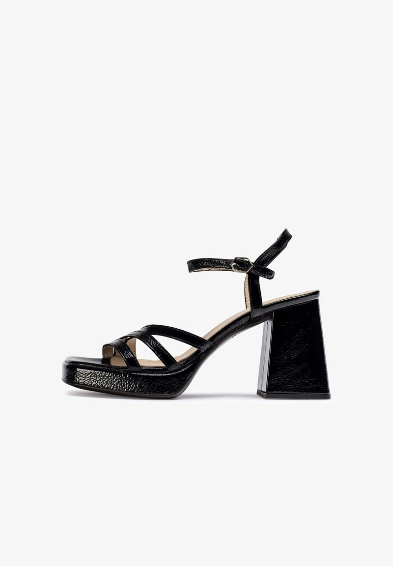 Sandalias de piel WONDERS Hura D-1020 PLATINO Sandalias de piel WONDERS Hura D-1020 PLATINO