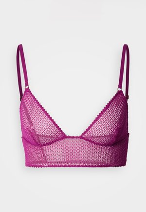LONGLINE BRA - Hosszított melltartó - framboise