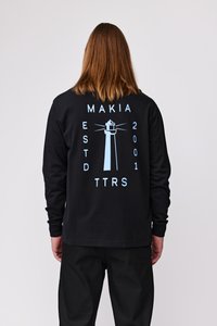 Makia NAVIGATOR - Μπλούζα με μακριά μανίκια - black