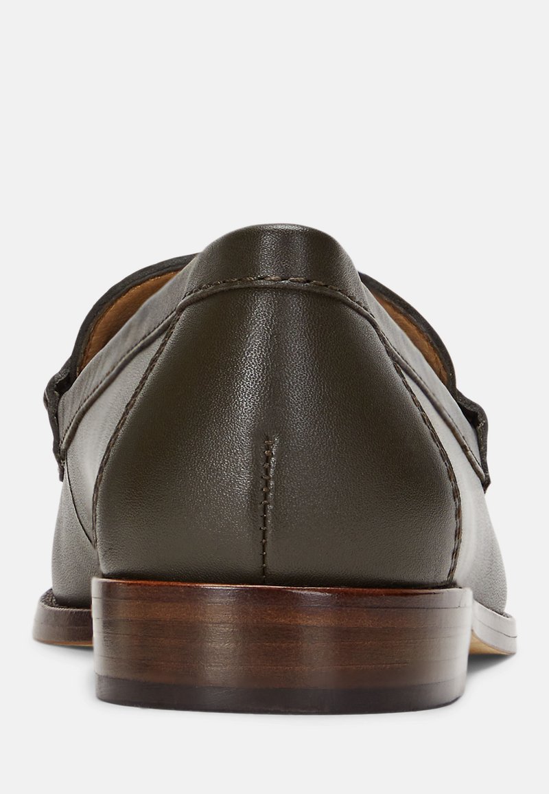 Wynnie Nappa Leather Loafer - Dark Olive Amazon.com | Lauren Ralph Lauren Women main image 3