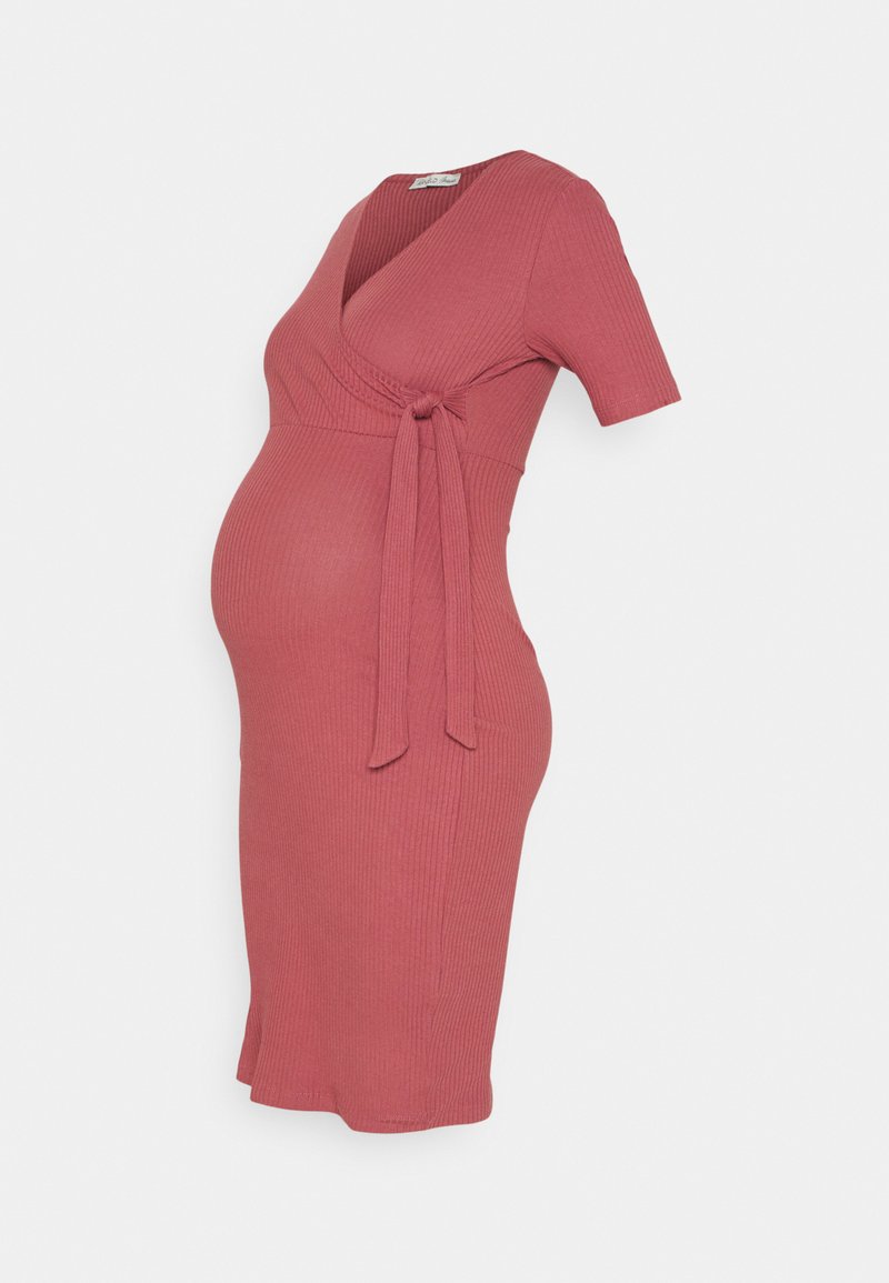 Anna Field MAMA Etui-jurk donkerrood