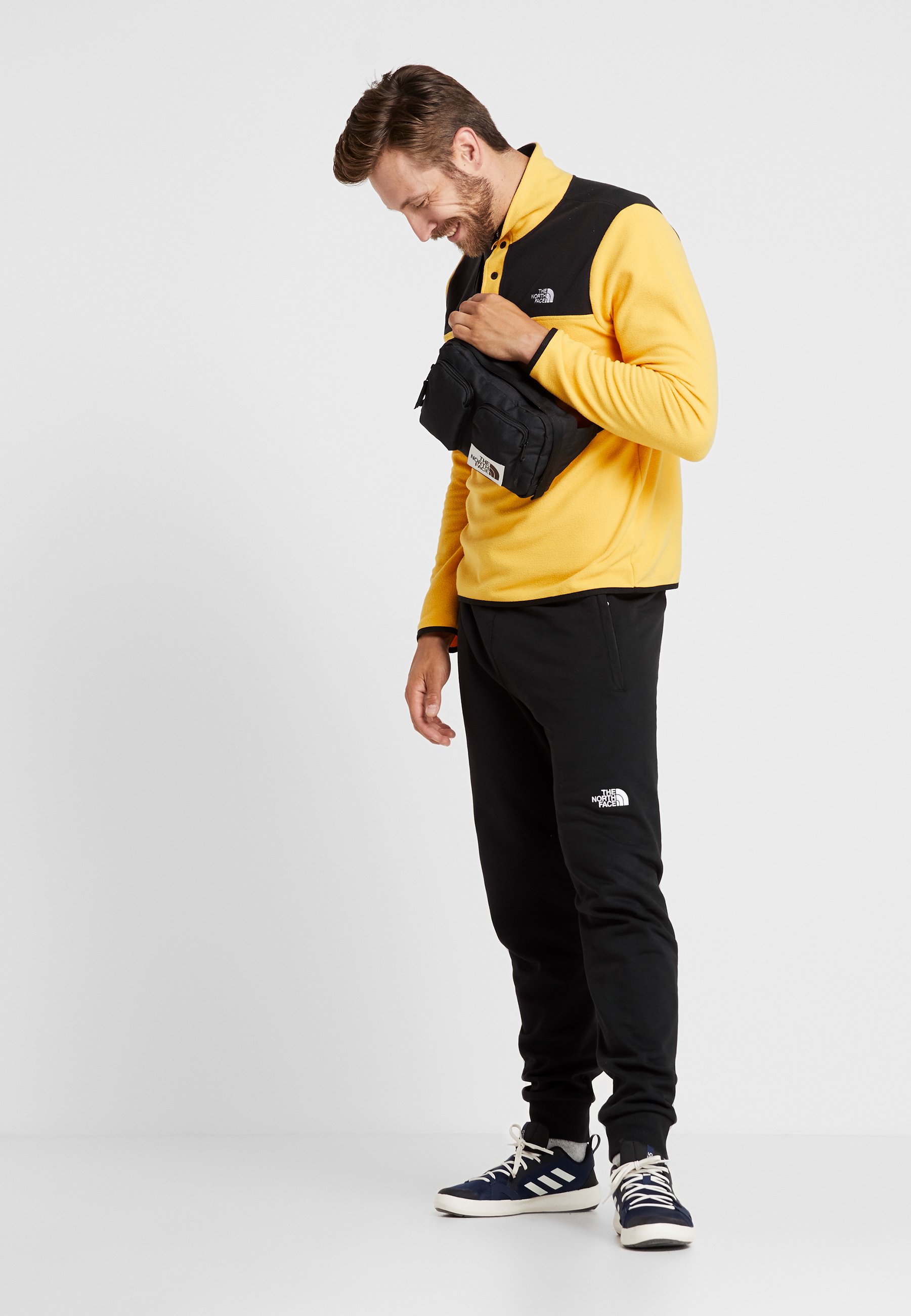 The North Face KANGA Skulderveske black heather Zalando.no The North Face KANGA Skulderveske black heather Zalando.no
