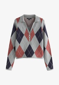 Unausgewählt, grey argyle