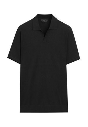 Massimo Dutti, Poloshirt - black