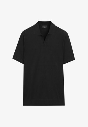Massimo Dutti, Poloshirt - black