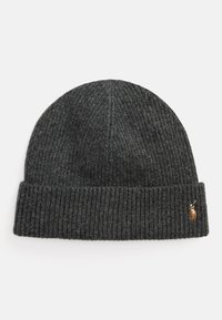 SIGNATURE PONY WOOL BLEND BEANIE UNISEX - Pletena kapa - barclay heather